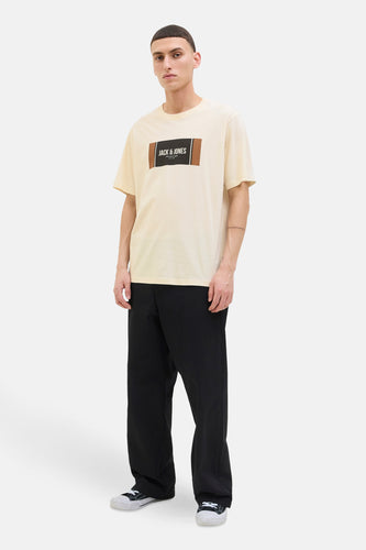 T-shirt à manches courtes - Jaune - CORE BY JACK & JONES - 7