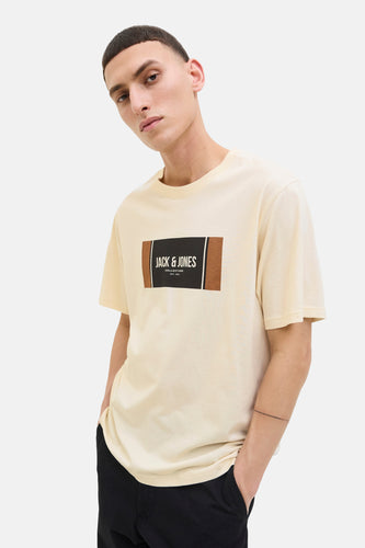 T-shirt à manches courtes - Jaune - CORE BY JACK & JONES - 7