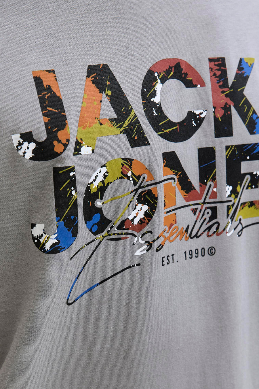 T-shirt à manches courtes - gris - ORIGINALS BY JACK & JONES