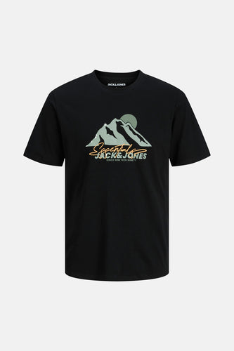 T-shirt à manches courtes - noir - ORIGINALS BY JACK & JONES