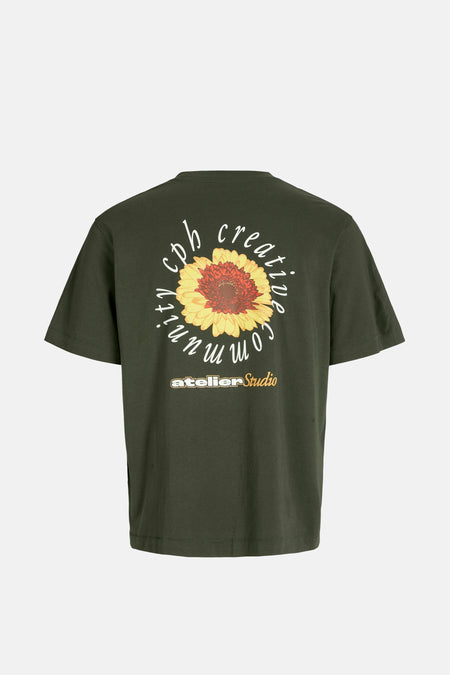 T-shirt (manches courtes) Vert - ORIGINALS BY JACK & JONES