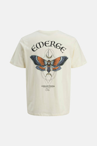 T-shirt à manches courtes - beige - ORIGINALS BY JACK & JONES