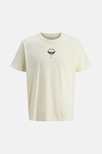 T-shirt à manches courtes - beige - ORIGINALS BY JACK & JONES