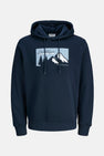 Sweat à capuche Bleu - ORIGINALS BY JACK & JONES