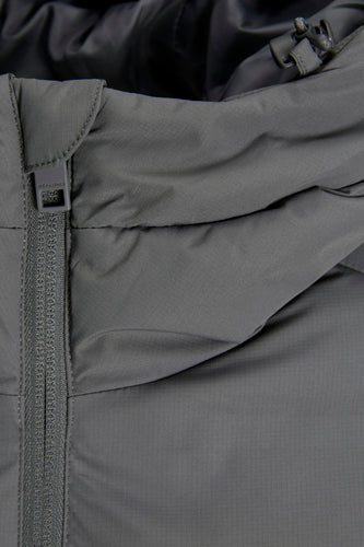 Veste en cuir - gris