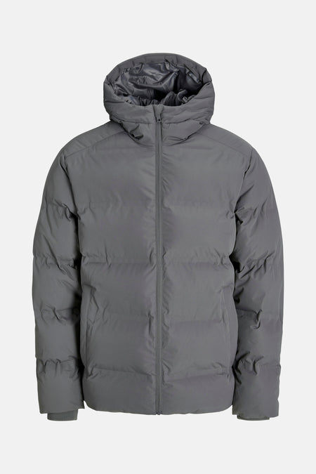 Veste en cuir - gris