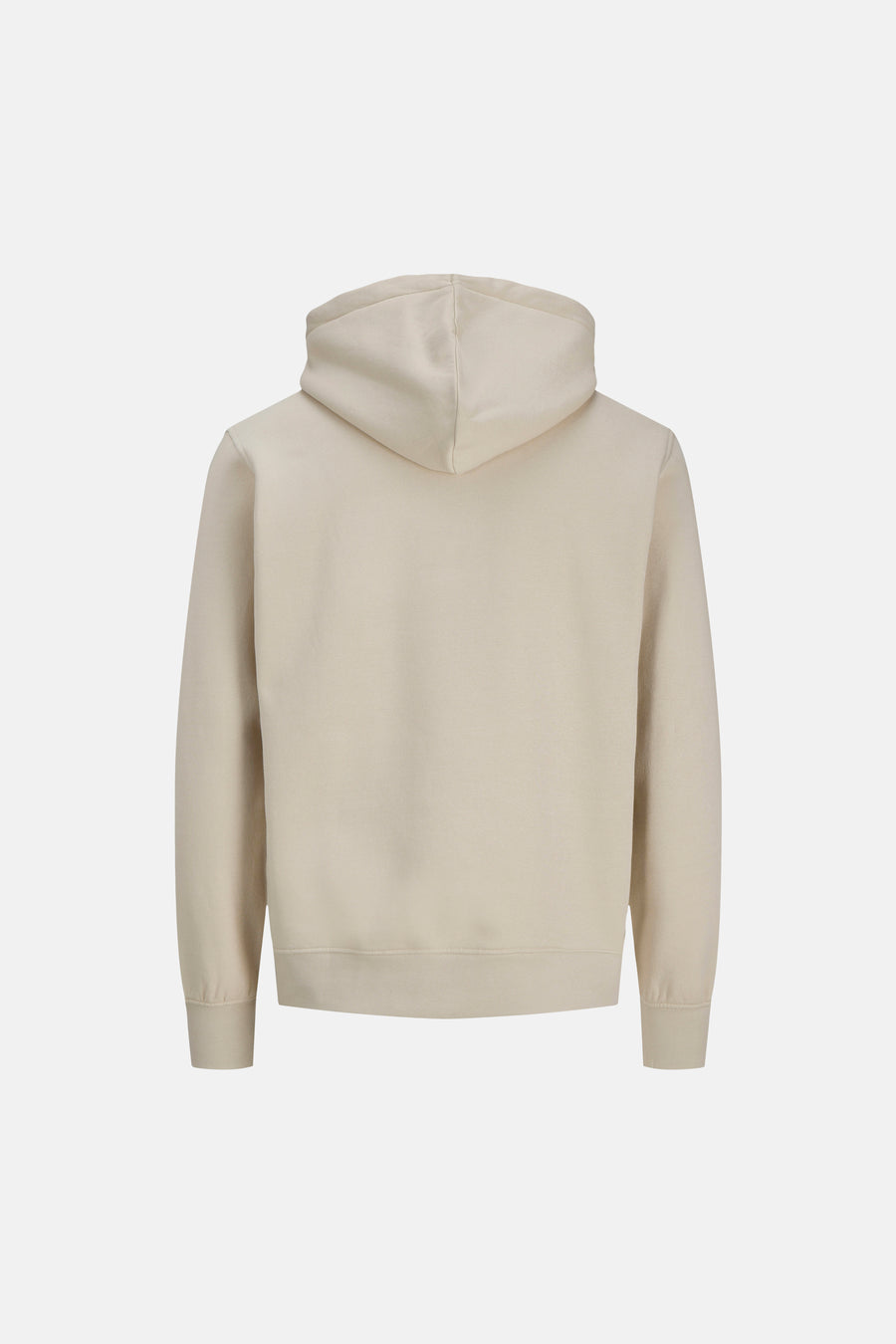 Pull beige à capuche de CORE BY JACK & JONES, vu de dos.