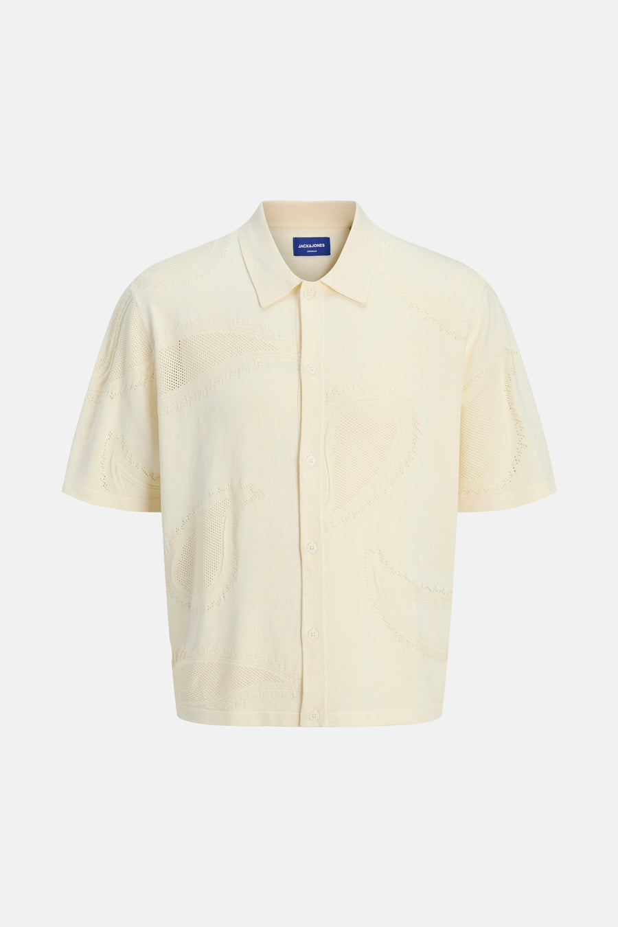 Chemise à manches courtes - écru - ORIGINALS BY JACK & JONES