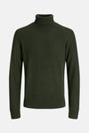 Pull col roulé Vert - PREMIUM by JACK & JONES