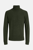 Pull col roulé Vert - PREMIUM by JACK & JONES