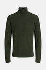 Pull à col roulé - vert