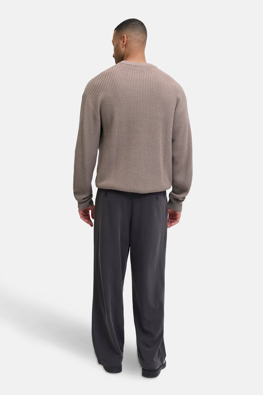 Pull à col rond - beige - PREMIUM by JACK & JONES