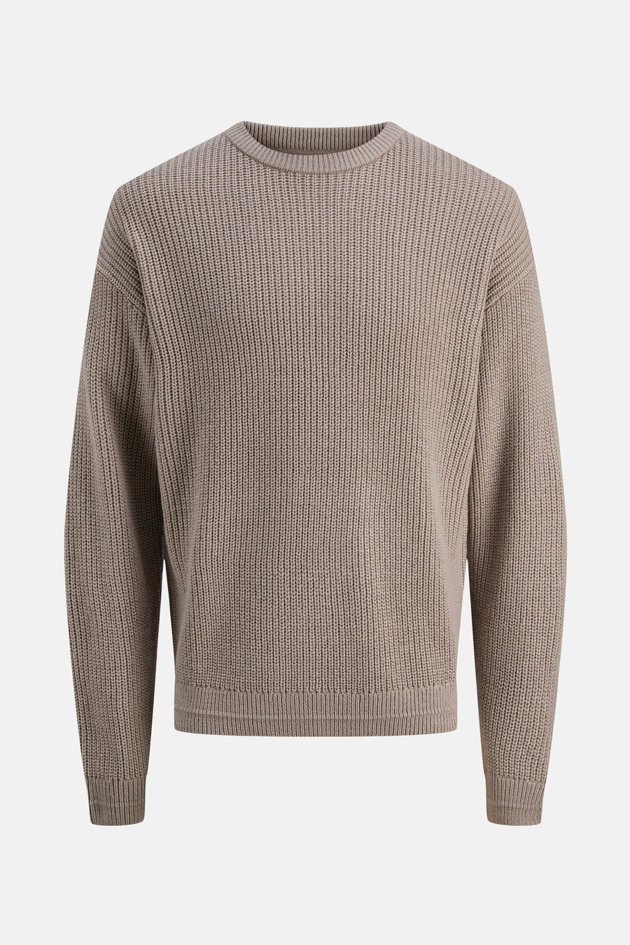 Pull à col rond - beige - PREMIUM by JACK & JONES