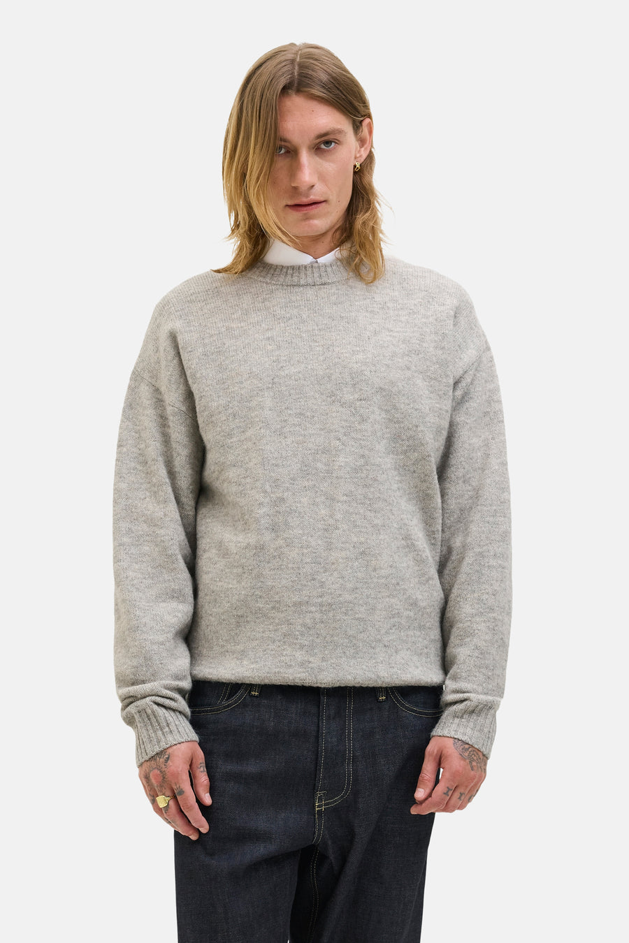 Pull col O gris - CORE BY JACK & JONES