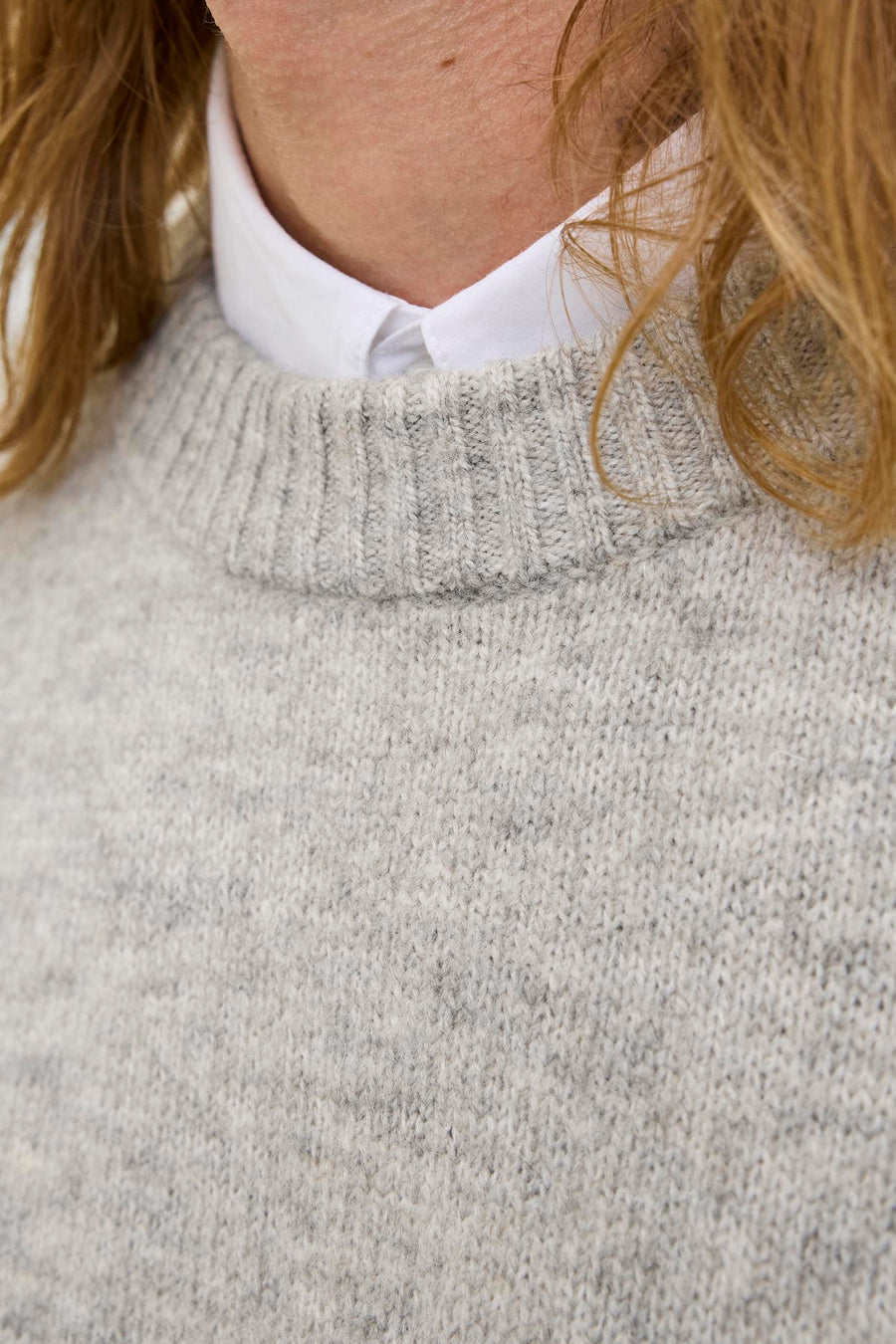 Pull col O gris - CORE BY JACK & JONES