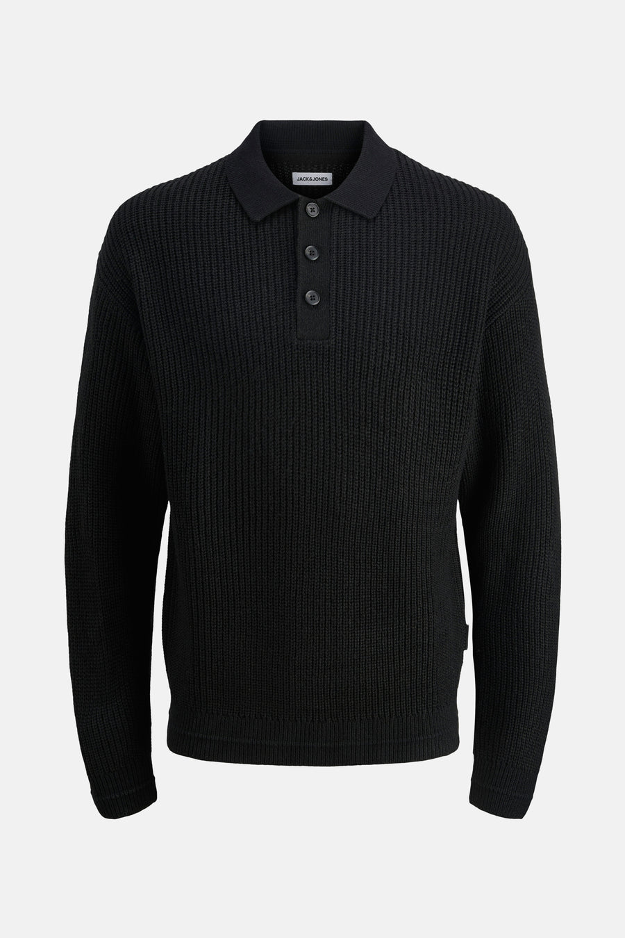 Pull à col en V - noir - PREMIUM by JACK & JONES