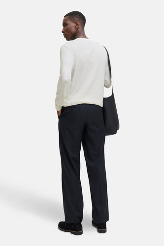 Pull à col rond - Blanc - CORE BY JACK & JONES