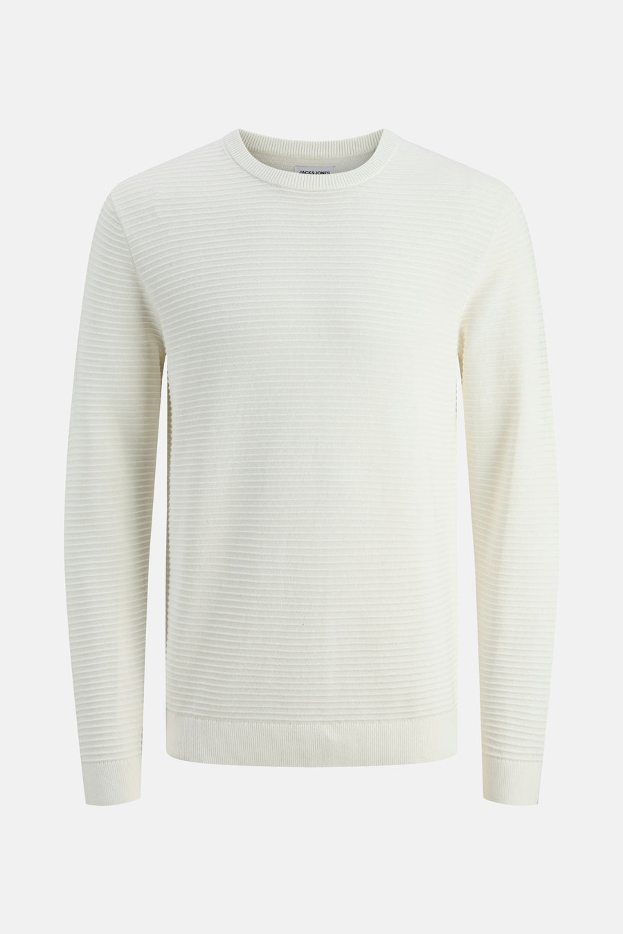 Pull à col rond - Blanc - CORE BY JACK & JONES