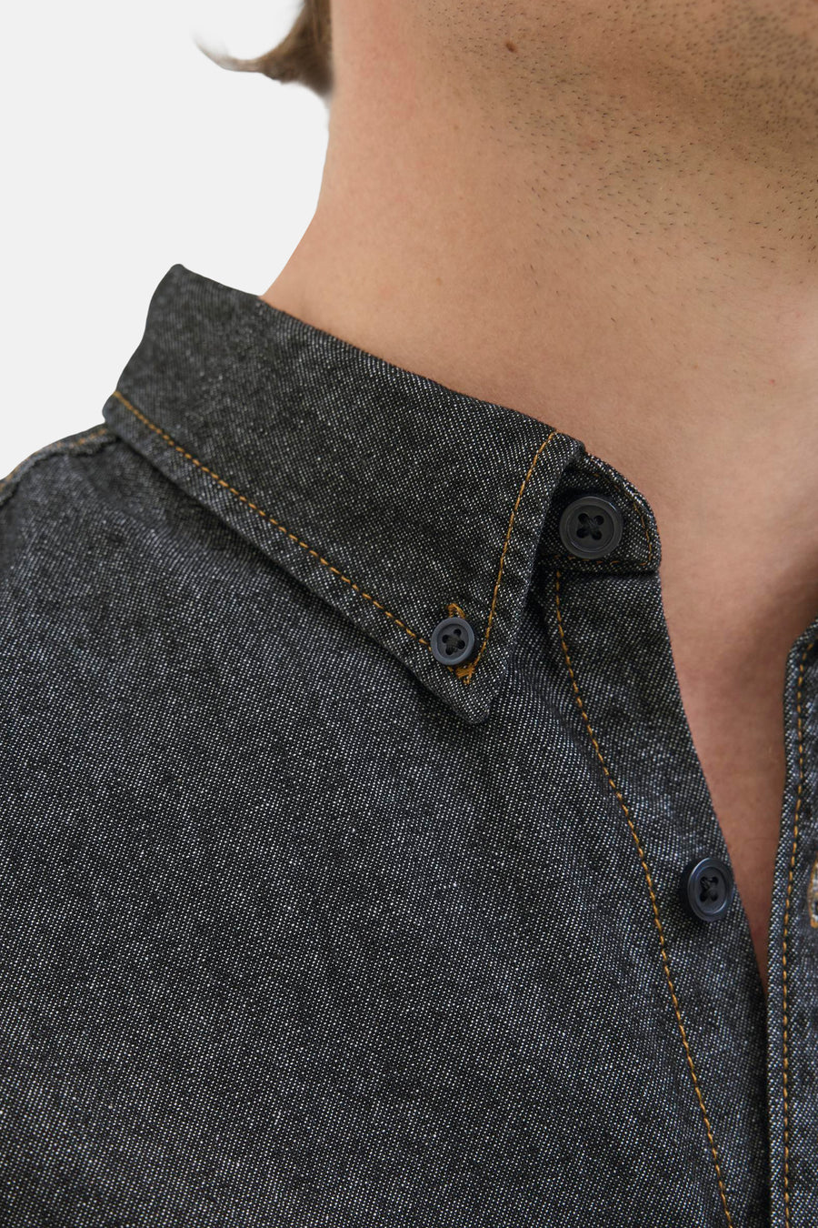 Chemise en jean - black denim - JJREBEL