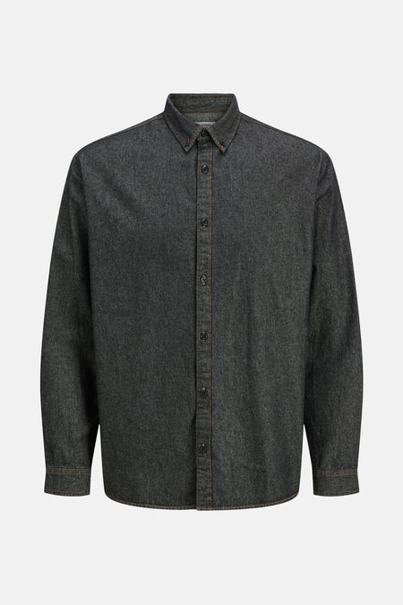 Chemise en jean - black denim