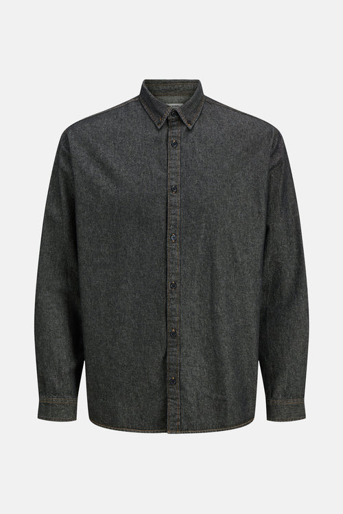 Chemise en jean - black denim