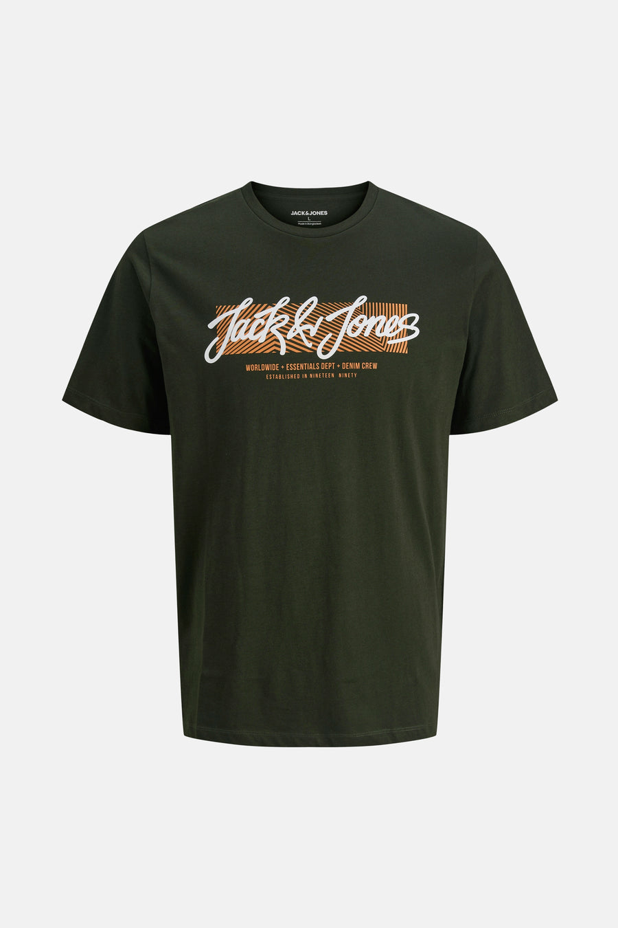T-shirt à manches courtes - vert - ORIGINALS BY JACK & JONES