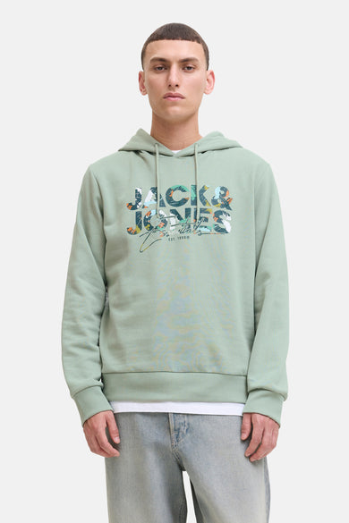 Sweat à capuche Vert - ORIGINALS BY JACK & JONES