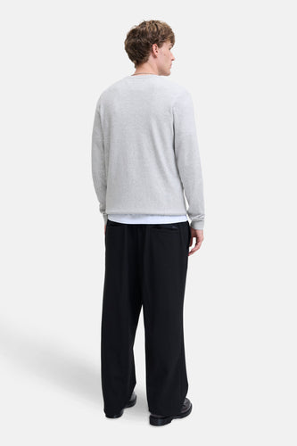 Pull à col rond - gris - PREMIUM by JACK & JONES