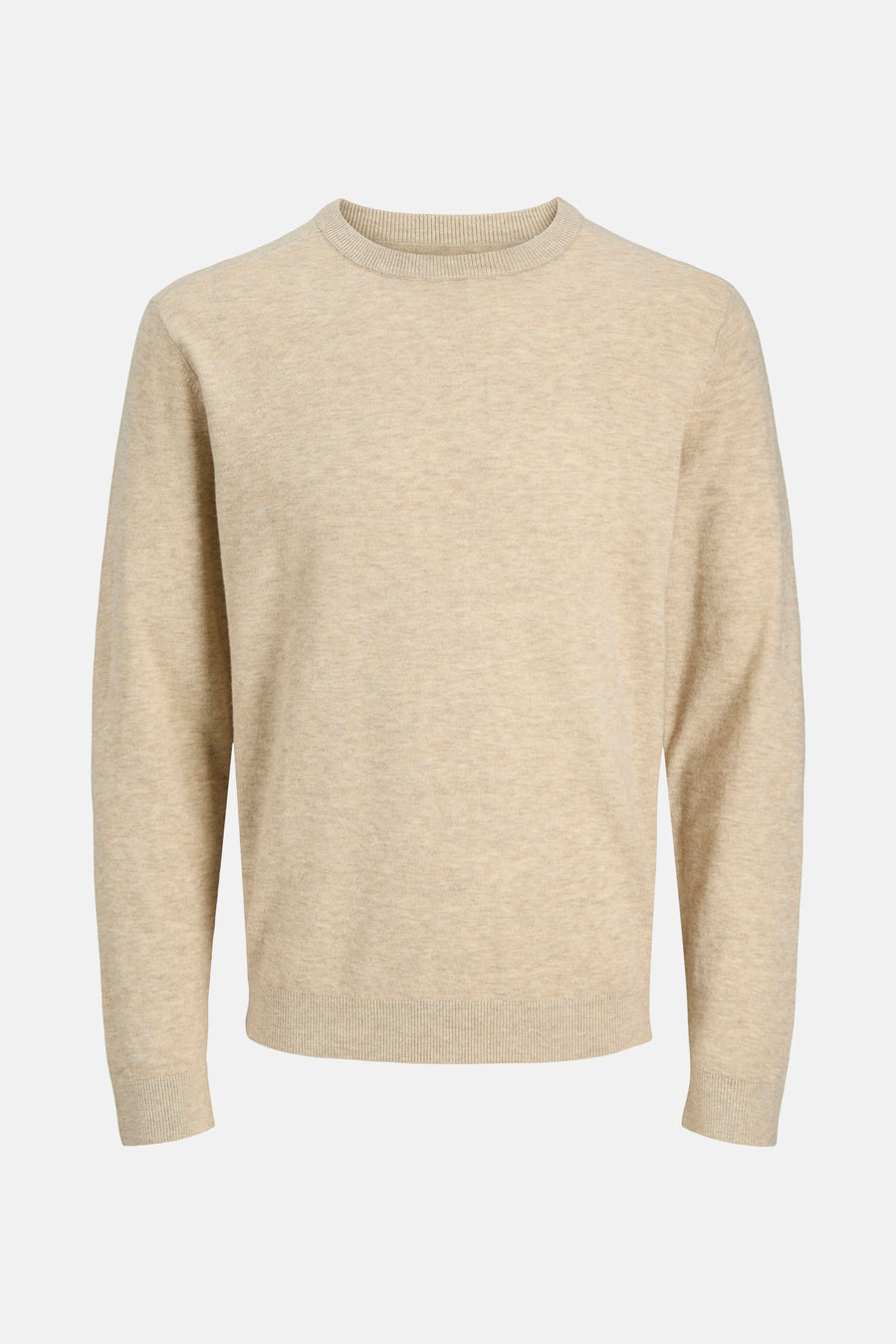 Pull à col rond - beige