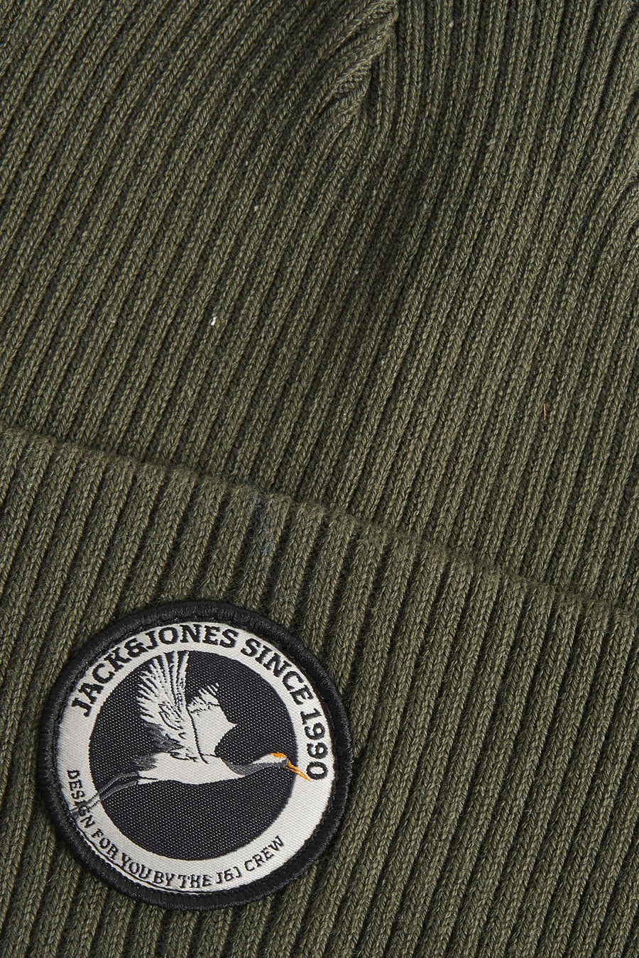 Groene gebreide muts van Jack & Jones.