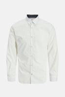 Chemise à manches longues - blanc