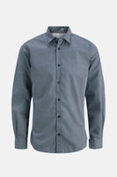 Chemise à manches longues - bleu