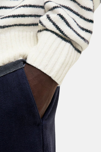 Pull à col rond - Écru - ORIGINALS BY JACK & JONES