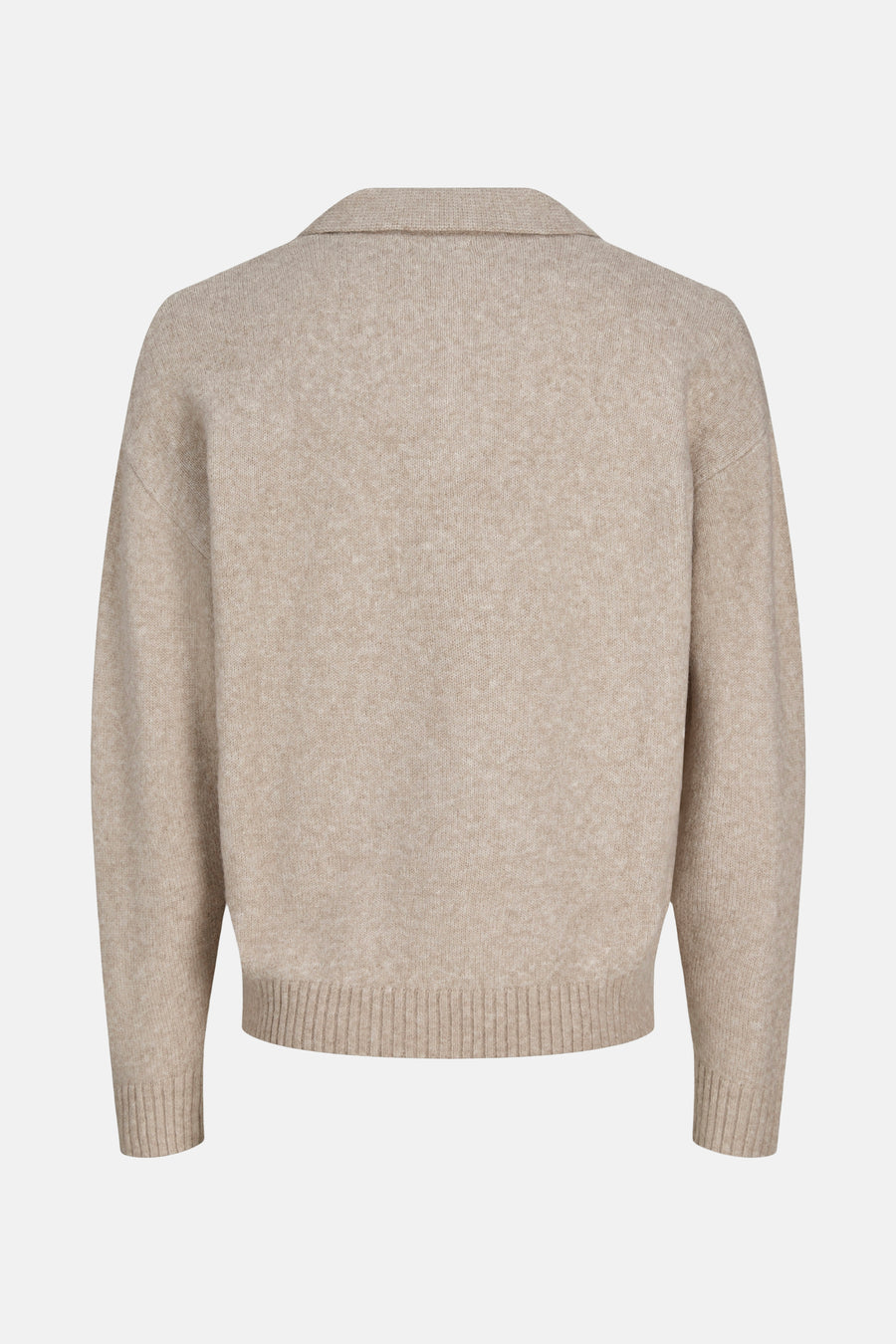 Pull à col en V - beige - ORIGINALS BY JACK & JONES - 8