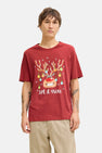 T-shirt à manches courtes - rouge