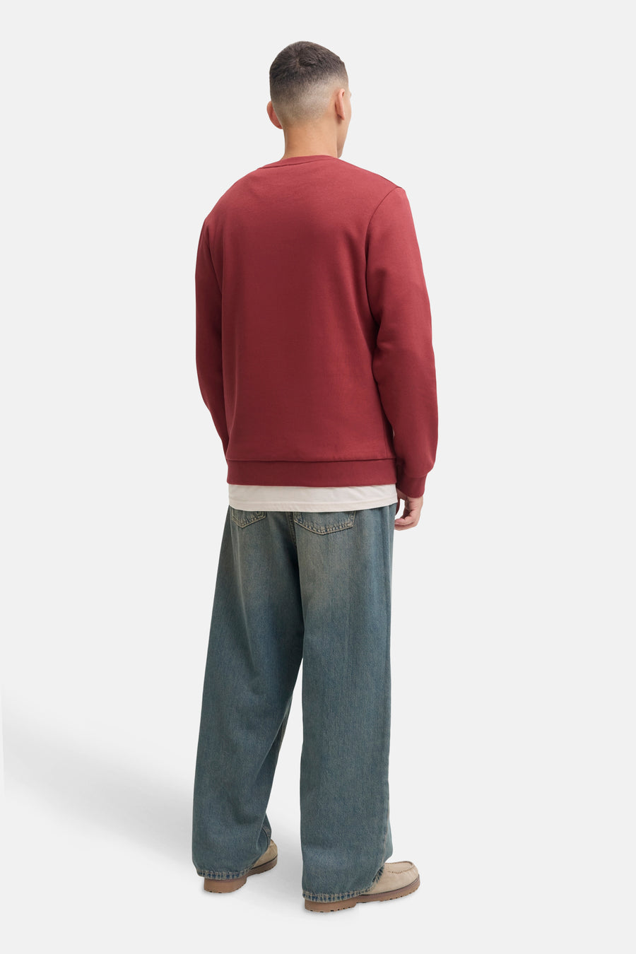 Sweat - rouge - ORIGINALS BY JACK & JONES