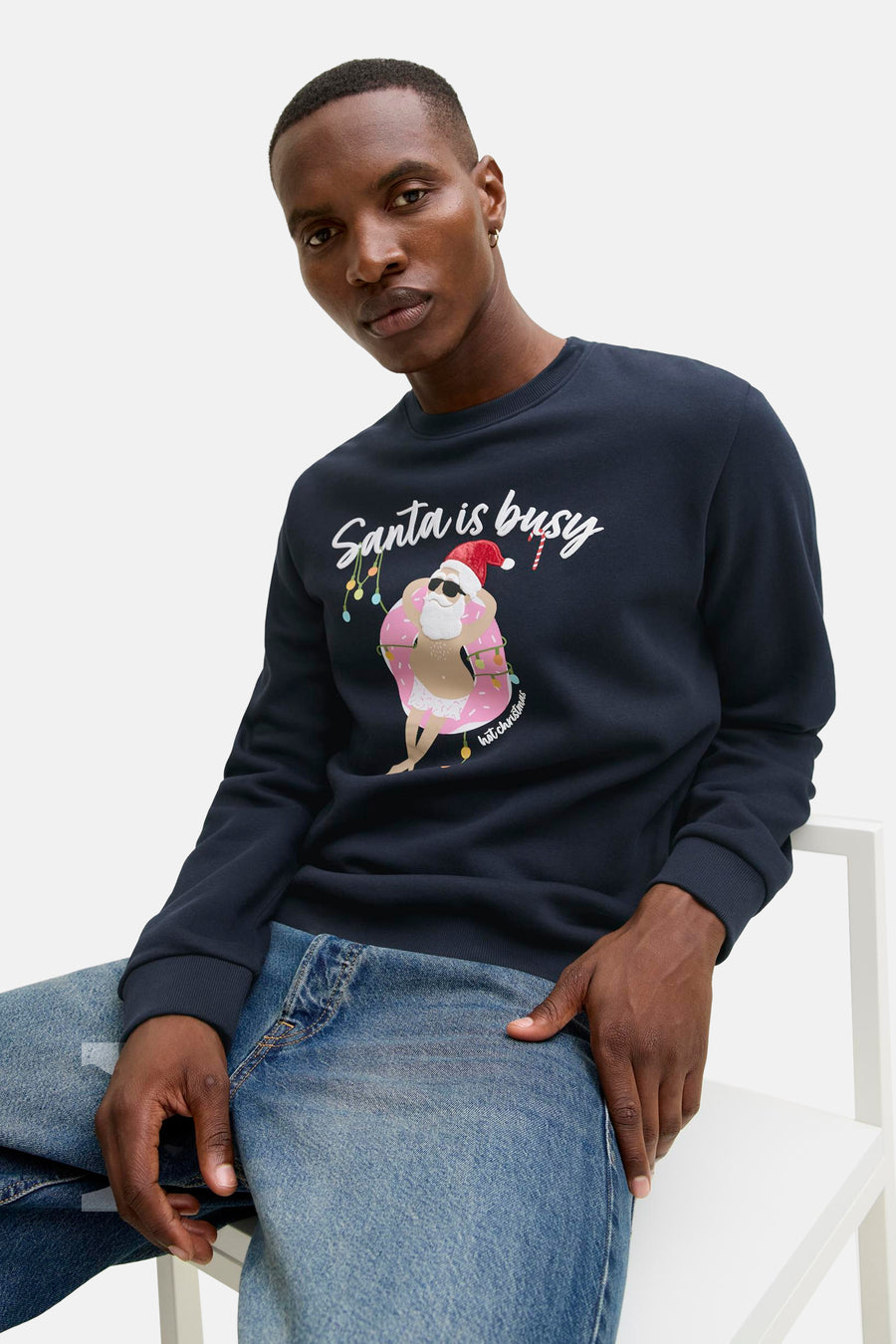 Sweat - bleu - ORIGINALS BY JACK & JONES