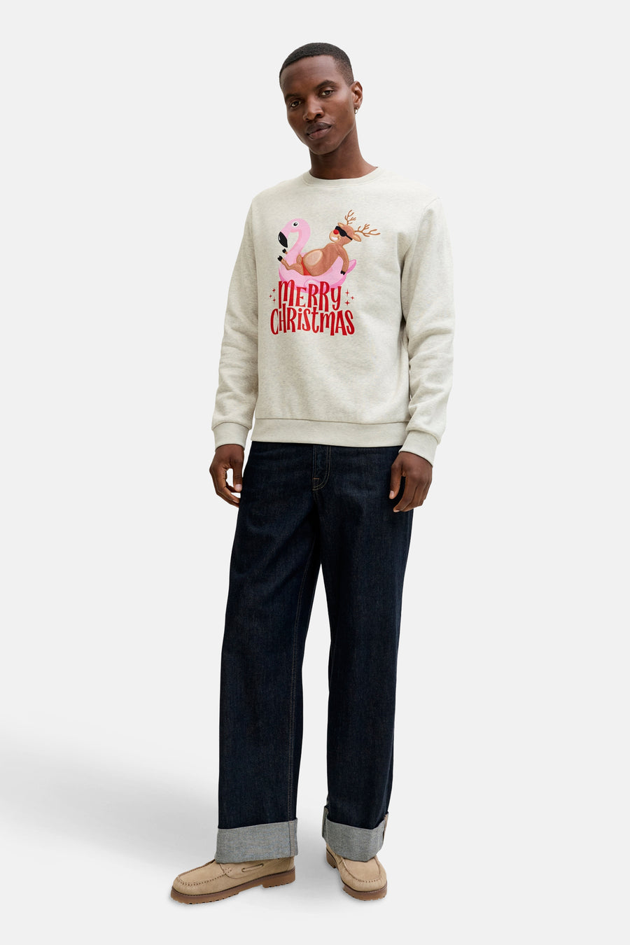 Sweat - gris - ORIGINALS BY JACK & JONES