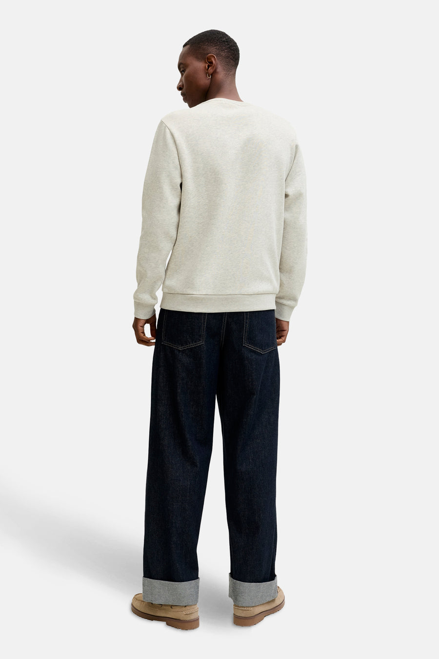 Sweat - gris - ORIGINALS BY JACK & JONES