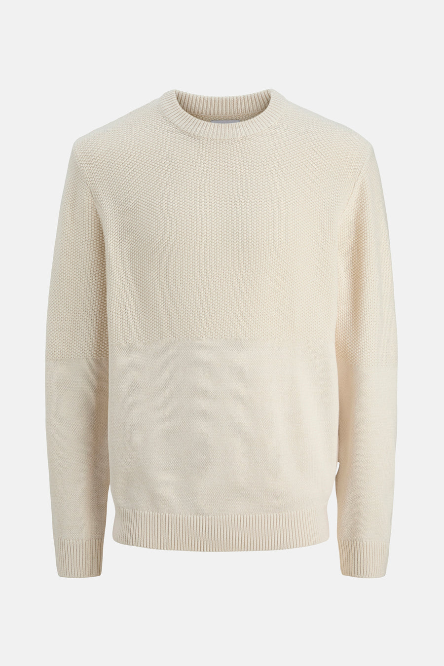 Pull à col rond - beige - CORE BY JACK & JONES