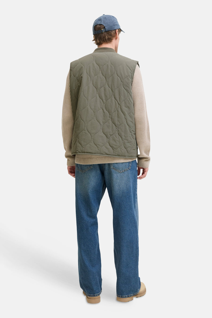 Veste sans manches - vert - ORIGINALS BY JACK & JONES