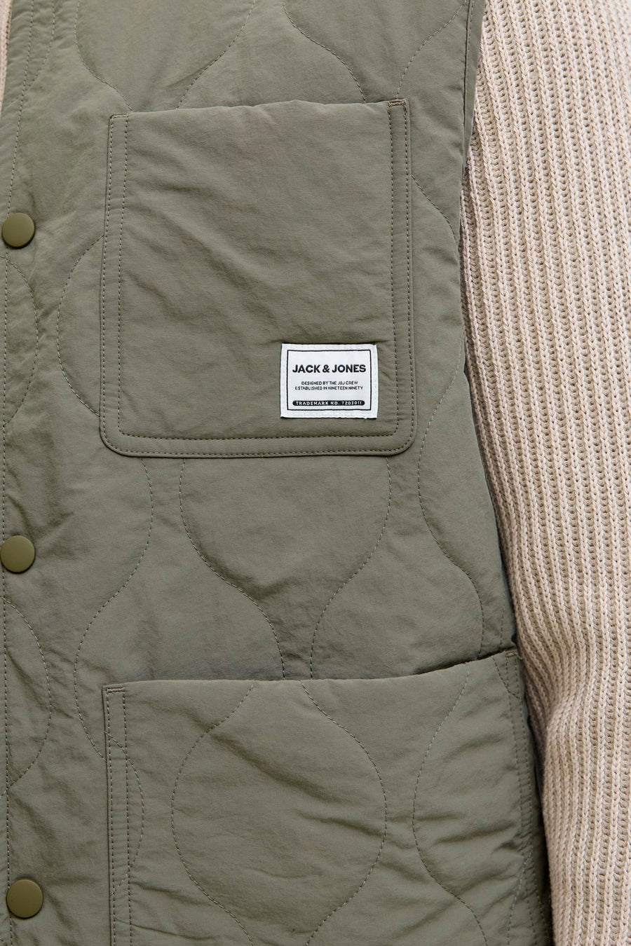 Veste sans manches - vert - ORIGINALS BY JACK & JONES