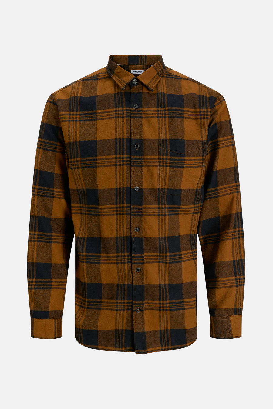 Chemise à manches longues - brun - PREMIUM BLUE by JACK & JONES