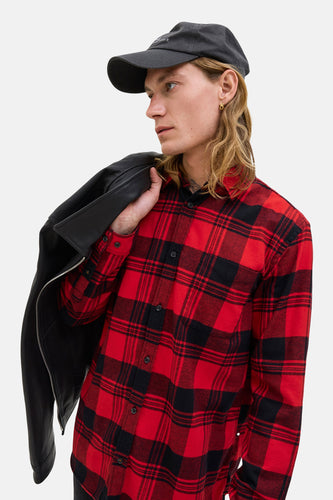 Chemise à manches longues - rouge - PREMIUM BLUE by JACK & JONES