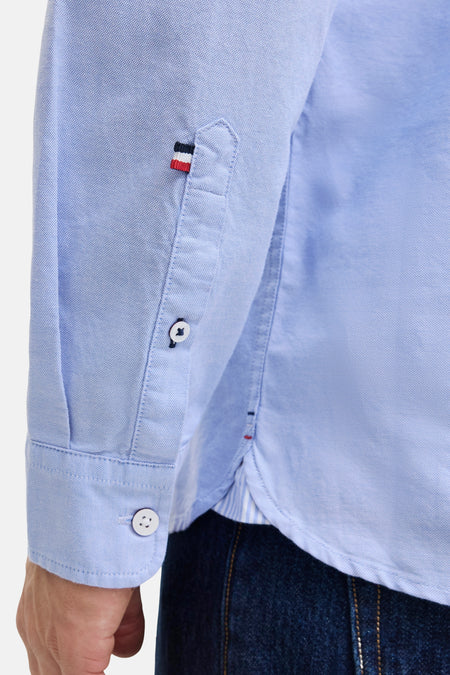 Chemise à manches longues - bleu