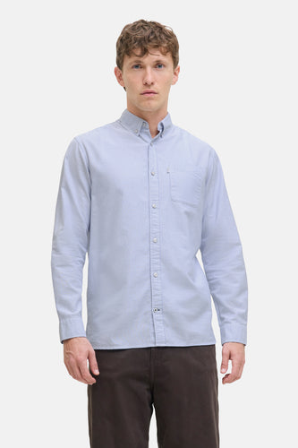 Chemise à manches longues - bleu