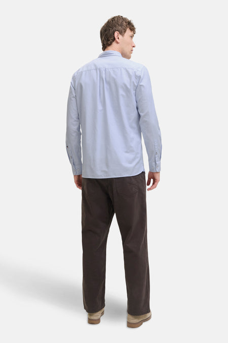Chemise à manches longues - bleu