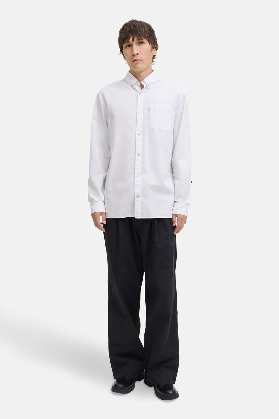 Chemise à manches longues - blanc - PREMIUM by JACK & JONES