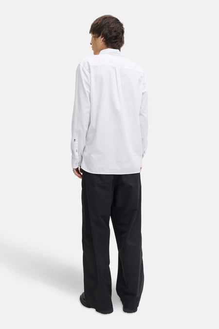 Chemise à manches longues - blanc