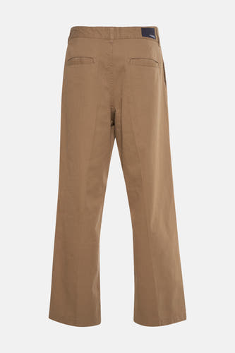 Beige chino de JACK & JONES JEANS INTELLIGENCE, vu du l'arrière avec des poches et des passants.